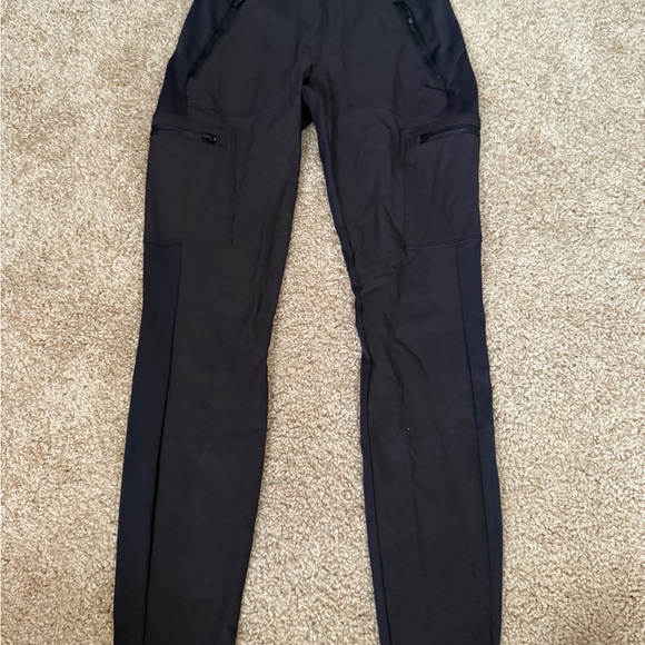 Athleta Black Cargo Pants - Picture 1 of 8